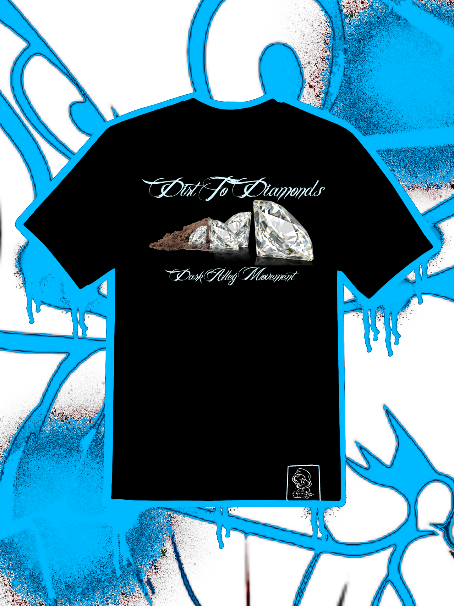 DIRT TO DIAMONDS TEE (DARK ALLEY EXCLUSIVE)
